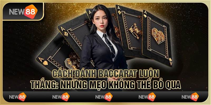 Cách đánh Baccarat luôn thắng: Những mẹo không thể bỏ qua