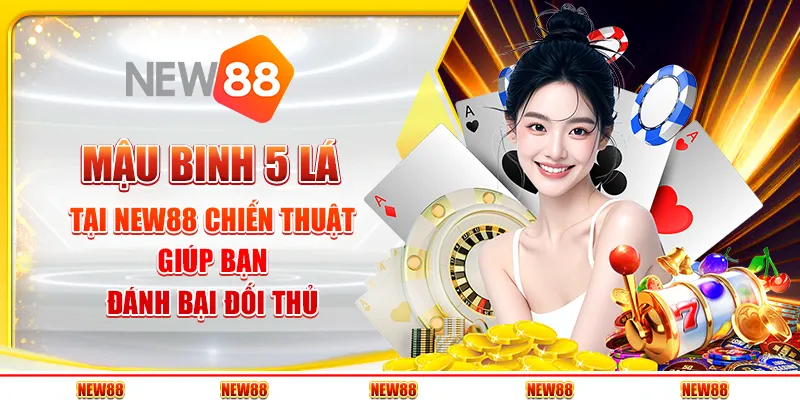 Mậu binh 5 lá tại New88 - Chiến thuật giúp bạn đánh bại đối thủ