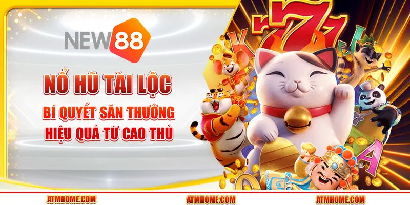 Nổ Hũ Tài Lộc tại New88 - Bí quyết săn thưởng hiệu quả từ cao thủ
