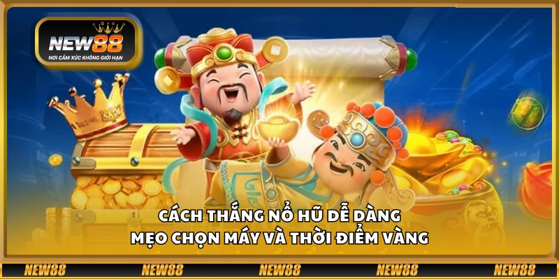 Cách thắng nổ hũ dễ dàng – Mẹo chọn máy và thời điểm vàng